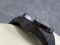 Montre squelette conceptuelle en carbone céramique, mouvement tourbillon mécanique étanche de qualité supérieure, 42 mm, fabrication RM.