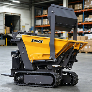Offre Spéciale : Mini-Dumper sur Chenilles TOROS <span class=keywords><strong>800</strong></span> kg – Transporteur Agricole pour Vergers et Travaux de Construction - Product Image 4