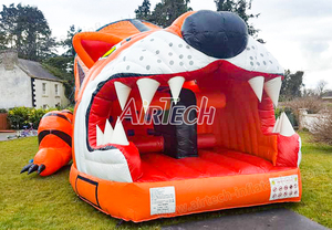 Lớp thương mại hổ bơm hơi chướng ngại vật nhà bị trả lại với đường trượt và đường hầm chướng ngại vật để giải trí cho trẻ em - Product Image 5