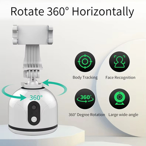 Takenoken Ai Thông Minh F2 360 Độ Xoay Điện Thoại Đứng Gimbal Điện Thoại Thông Minh Chủ Ảnh Tự Sướng Ổn Định Mặt Đối Tượng Theo Dõi Cho Bàn - Product Image 4
