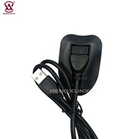 Kit de charge USB pour sac à dos, interface de charge externe double sortie USB-A et Type-C avec coque de fixation pour sacs de voyage