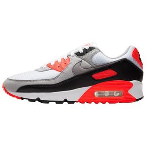 Zapatillas <span class=keywords><strong>Nike</strong></span> Air Max 90 para correr, color blanco, gris, negro, parte superior de malla, suela de goma, primavera - Product Image 1