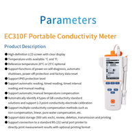 Conductimètre portatif, conductimètre EC portable avec sonde OEM