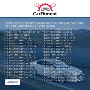 Paquete de bobina de encendido ARKAUTO 12131748018 UF354 para <span class=keywords><strong>BMW</strong></span> 3 5 7 8 X5 M50 M52 M54 E46 E36 E39 E38 E53 E85 E52 M52 M52TU M54 S52 M62 - Product Image 5