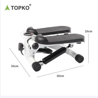 Mini stepper aérobique TOPKO pour usage domestique avec corde élastique – Appareil d'exercice