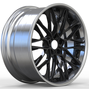 Jantes de voiture multi-rayons 2026 en vente flash, personnalisées en alliage 6061, jantes de voiture 5*112 5*120 <span class=keywords><strong>18</strong></span> 19 20 pouces, 2 pièces forgées - Product Image 3