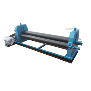 Cheap 3-roller Mechanical Semi-automatic Plate Rolling Machine <b>Sheet</b> Metal Bending With Factory Prices Plate Bending Rolling - Product Image 2