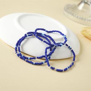 <b>Beaded</b> <b>Bracelet</b> Glass Seed Beads Multicolor Bohemian Style Handmade Unisex Jewelry - Product Image 4