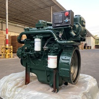 Moteur diesel Yuchai 2 cylindres 4 temps refroidi par eau pour bateaux de pêche