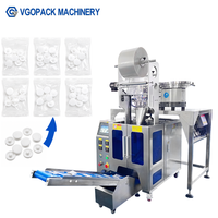 Machine d'emballage et de comptage à 2 bacs pour petites pièces en plastique, bouchons et capuchons en plastique