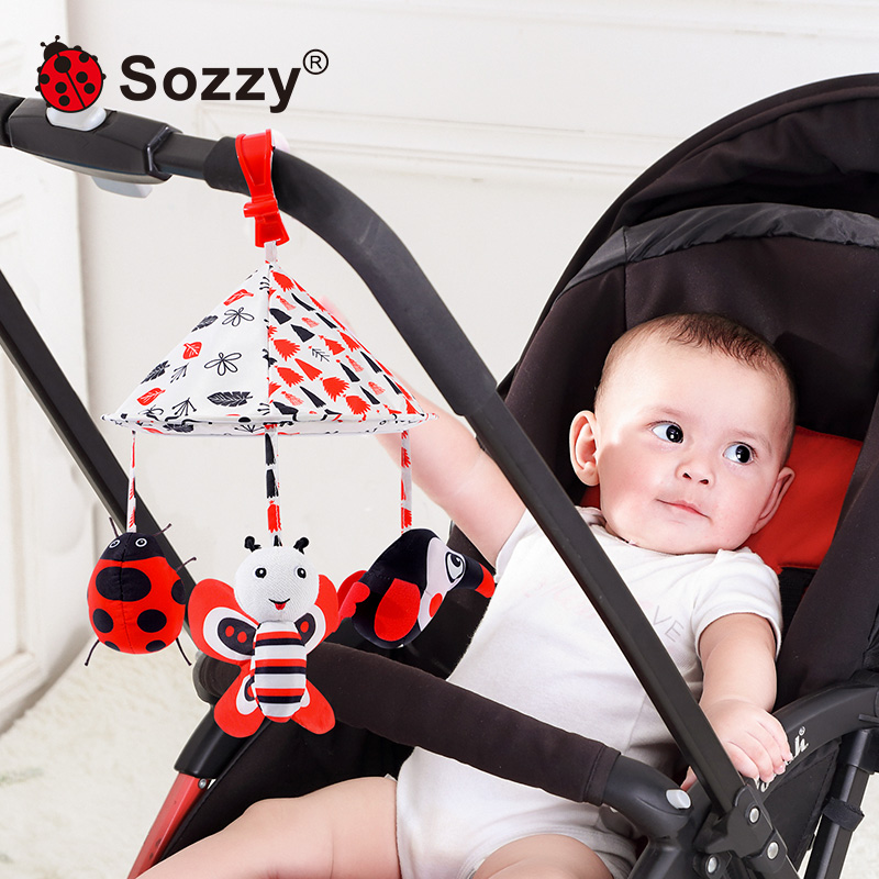 Детская игрушка, подарок, 6 месяцев, Необычные мягкие погремушки, колокольчик, подвесной куб для занятий ранним образованием, игрушки