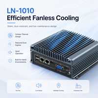 Computadora Integrada Sin Ventilador I3-5100U I5-5200U I7-5500U CPU Doble LAN 2 COM USB HD VGA SSD para Gabinete de Automatización PC Industrial