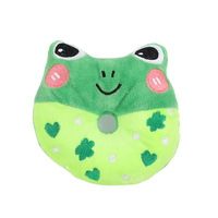 Jouets pour animaux en peluche douce et rembourrée, design personnalisé pour la vente en gros aux fabricants, en forme de gobelet de thé au lait, avec sonnettes, pour animaux de compagnie