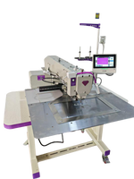 Nouvelle machine à coudre industrielle informatisée automatique à une aiguille, à grande vitesse, programmable, mécanique, à lit plat, avec moteur