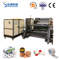 Machine de laminage automatique à colle thermofusible pour pansements perforés avec oxyde de zinc, machine de fabrication de rubans médicaux