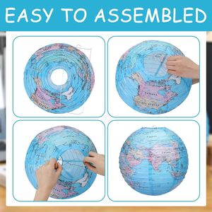 Circuito Global <span class=keywords><strong>de</strong></span> Faroles <span class=keywords><strong>de</strong></span> Papel: Decoración para Fiestas, Aulas, Día <span class=keywords><strong>de</strong></span> <span class=keywords><strong>la</strong></span> Tierra y Fiestas Familiares - Product Image 3