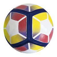 Ballons de football de haute qualité cousus à la machine, taille 5, gonflables, pour l'entraînement des clubs, l'école, les exercices sportifs