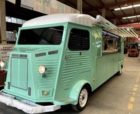 Fourgonnette Citroën pour la restauration rapide au Royaume-Uni/UE/USA, équipement de restauration, garantie 1 an, résistant à la rouille, montage facile pour crème glacée et hot-dogs