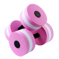 Vente en gros usine ZJFIT Q-203 Haltères aquatiques en mousse EVA pour exercices aquatiques 290g par paire, couleur et logo personnalisables, produit phare pour la natation