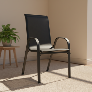 Chaise de salle à manger moderne en acier <span class=keywords><strong>BENNOS</strong></span> BNS-100008D, idéale pour l'extérieur, les parcs et l'ameublement domestique – Meilleure vente - Product Image 5