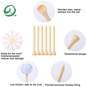 Camisetas de golf con logotipo personalizado, camisetas de golf de bambú biodegradables impresas, camisetas de golf de madera natural respetuosas con el medio ambiente, reducen el giro lateral de fricción - Product Image 3