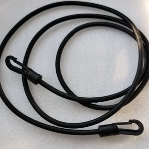 Corde élastique en TPU, diamètre 6 mm, longueur 200 cm, double crochet, équipement de sport de plein air, utilisation universelle toutes saisons, monocouche - Product Image 1