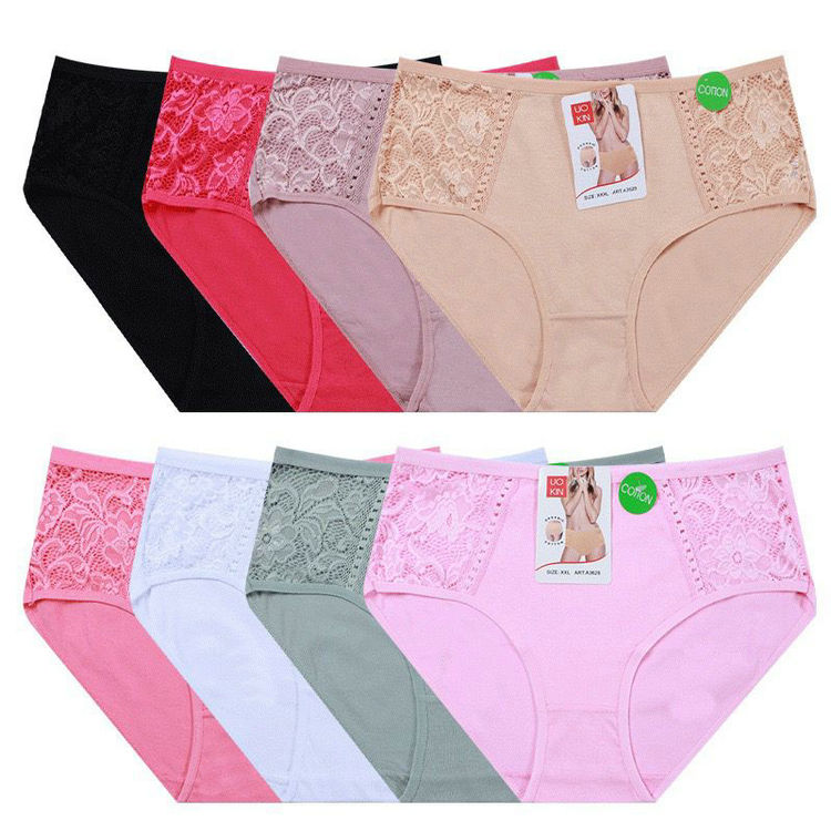 Dólar Modelo YQK001 Cintura Tamanho Atacado Lace Boyshort