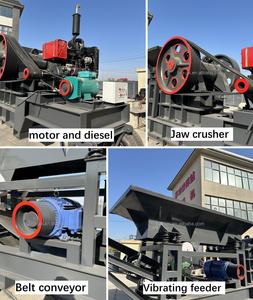 محطة تكسير خرسانة بلستون حجر بناء بأحجار منجبة كبيرة خام روك عالي الجودة - Product Image 4