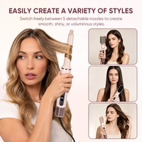 Brosse coiffante haute vitesse à moule exclusif, nouveau sèche-cheveux multifonctionnel, brosse thermique volumisante, sèche-cheveux stylant, boucleur automatique