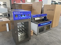 Lave-chaussures à vapeur en acier inoxydable commercial avec sécheuse pour chaussures et baskets