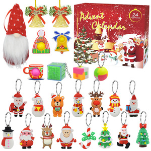 ชุดกล่องสุ่มของขวัญคริสต์มาส ของเล่นบีบจำลองซาลาเปาพลาสติก - Product Image 6