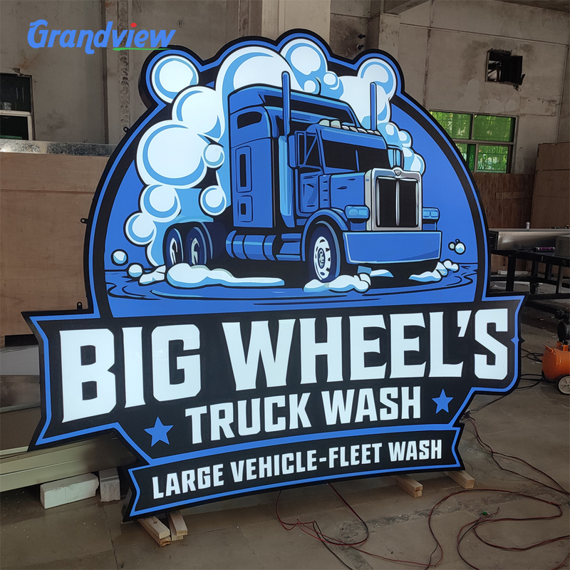 Manufacturer Custom LED Store Signboard Truck
