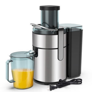 Extracteur de jus de fruits en acier inoxydable, centrifugeuse lente pour fruits et légumes - Product Image 2