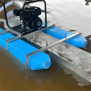 Siphon de 4 pouces pour bateau panoramique en or Moteur diesel pour sable de rivière Machine d'extraction de l'or Produit d'aspiration Laveuse de sable - Product Image 4