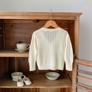 Engepapa <span class=keywords><strong>Giacca</strong></span> Estiva per <span class=keywords><strong>Bambina</strong></span>, Maglia Protettiva Solare, <span class=keywords><strong>Camicia</strong></span> Climatizzata per Bambino, Cappotto in Maglia Traforata per Neonato, Abbigliamento Sottile a Maniche Lunghe per Neonati - Product Image 3