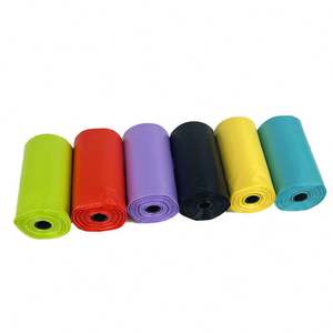 Custom Printed Eco-Friendly Green Black Pink Plastic Pet Poop <b>Bags</b> for <b>Dogs</b> - Product Image 4