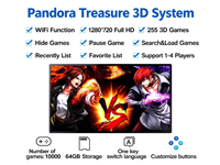 Konsol Game Arcade Sistem Pertarungan Rumah dengan 2 Joystick Pemain, 26800 Game Retro, Kontroler Video Game, Output HDMI TV, dan Dapat Digunakan di Meja