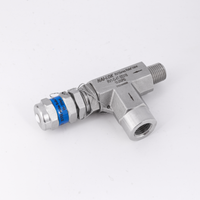 Vanne de sécurité réglable NAI LOK 6000 PSI en acier inoxydable 316, raccord de tube à double ferrule 1/4 1/2 pouce 6mm 8mm 10mm 12mm