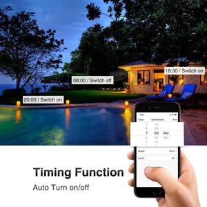 Luces de Jardín con Envío Directo, Impermeables, Control por Aplicación, Temporizador, Cambio de Color RGB, Iluminación LED Decorativa para Exteriores, Paisajismo Navideño - Product Image 6