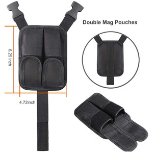 Tactische Xaegistac Schouderpistool <span class=keywords><strong>Holster</strong></span> Verborgen Met Magazijn Pouch Universele Verticale <span class=keywords><strong>Holster</strong></span> - Product Image 3