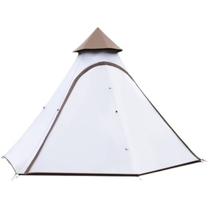 Grande tente de camping en forme de dôme pour 5-6 personnes, double couche, imperméable, type <span class=keywords><strong>tipi</strong></span> avec auvent pour le camping en plein air - Product Image 6