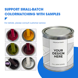 Cat Corolla 2021 040 Super White Cat Mobil 1K Automotive Basecoat High Gloss Auto Refinish Paint - Product Image 3
