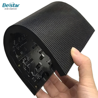 Écran LED flexible BESTAR P2/P3, 4K HDR, 120 Hz, étanche IP65, lisible en plein soleil, double usage intérieur/extérieur, garantie 1 an