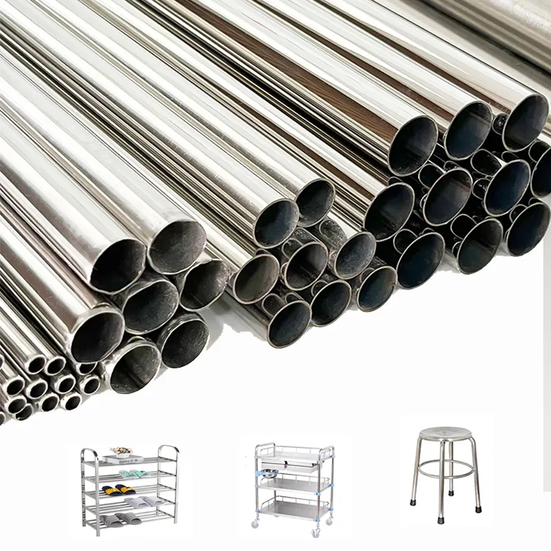 ステンレス鋼管スリットエッジ/ミルエッジ鋼管中空シームレス304丸型ステンレス鋼管装飾用