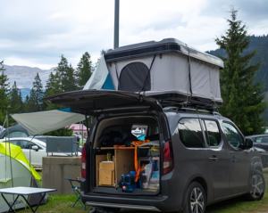 <span class=keywords><strong>Tente</strong></span> <span class=keywords><strong>de</strong></span> <span class=keywords><strong>toit</strong></span> pour camionnette 4x4 imperméable pour 4 personnes avec structure et tissu Oxford - Product Image 3