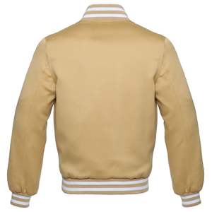 Veste universitaire en cuir personnalisée pour hommes avec patchs avec logo, style Street Wear pour baseball et camionneurs Letterman - Product Image 4