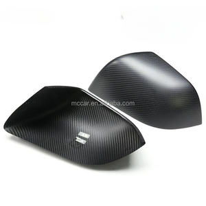 Decorazione di alta qualità per <span class=keywords><strong>specchio</strong></span> auto adatto per il modello Tesla 3/Y/S/X adesivo in fibra di carbonio a secco specchietto retrovisore - Product Image 2