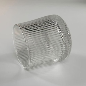 Bicchiere di cristallo vecchio stile 160ml senza piombo per Whisky Vodka Tequila vino rosso tazza di vetro girevole per bere freddo - Product Image 5