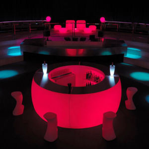 Comptoir de <span class=keywords><strong>bar</strong></span> en plastique pour boîte de nuit avec éclairage LED Comptoir de <span class=keywords><strong>bar</strong></span> <span class=keywords><strong>extérieur</strong></span> pour fête - Product Image 6