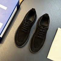 Chaussures décontractées en cuir pour hommes de style designer JJW de haute qualité, à lacets, pour le travail, la marche quotidienne et le sport